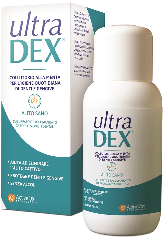 ULTRADEX COLLUTORIO ALITO SANO 250 ML SENZA ALCOOL - dottorbianchi.it