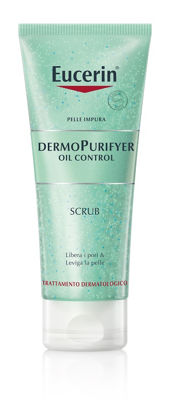 EUCERIN PELLE IMPURA DERMOPURIFYER OIL CONTROL SCRUB 100 ML - dottorbianchi.it