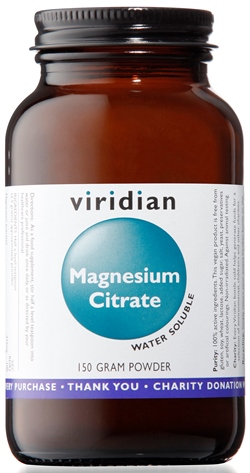 VIRIDIAN MAGNESIUM CITRATE POLVERE 150G VIRIDIAN MAGNESIO CITRATO - dottorbianchi.it