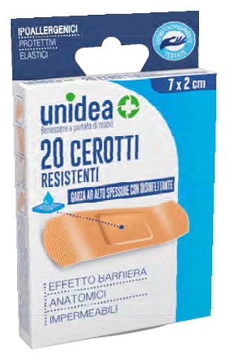 CEROTTO UNIDEA POLIURETANO MISURA MEDIA 7 X 2 CM 20 PEZZI - dottorbianchi.it