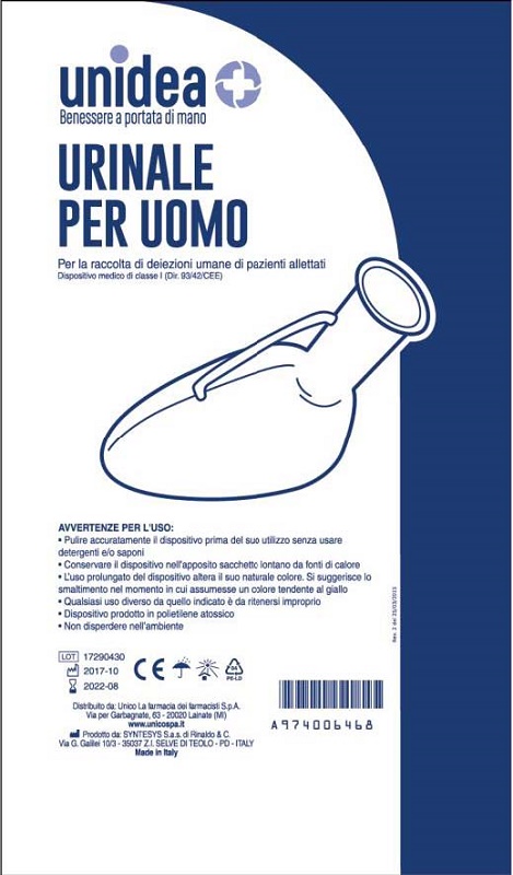 URINALE PER UOMO UNIDEA - dottorbianchi.it