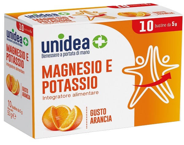 UNIDEA MAGNESIO POTASSIO 10 BUSTINE - dottorbianchi.it