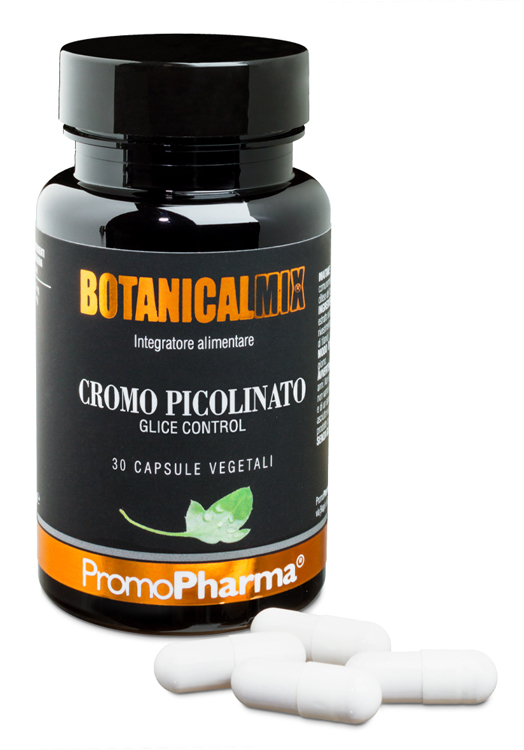 CROMO PICOLINATO GLICE CONTROL BOTANICAL MIX 30 CAPSULE - dottorbianchi.it