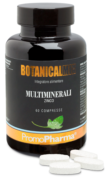 MULTIMINERAL ZINCO BOTANICAL MIX 60 COMPRESSE - dottorbianchi.it