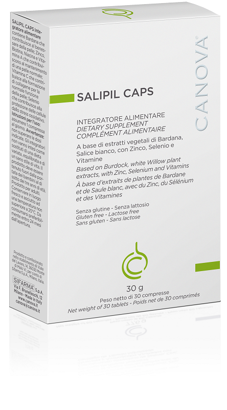 CANOVA SALIPIL CAPS 30 COMPRESSE NUOVA CONFEZIONE - dottorbianchi.it