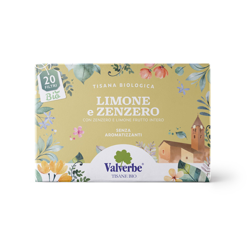 TISANA LIMONE/ZENZERO BIO 20 FILTRI - dottorbianchi.it