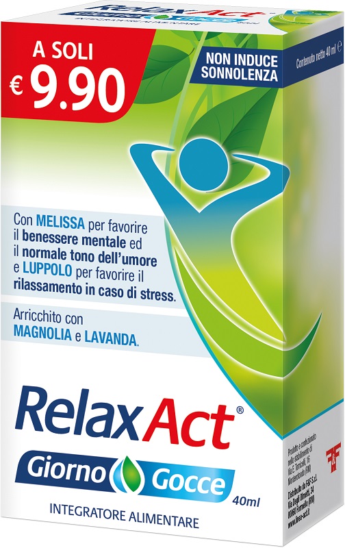 RELAX ACT GIORNO GOCCE 40 ML - dottorbianchi.it