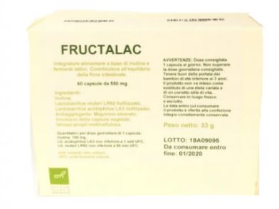 FRUCTALAC 60 CAPSULE - dottorbianchi.it