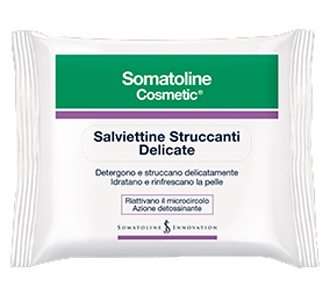 SOMATOLINE COSMETIC VISO SALVIETTE STRUCCANTI OFFERTA SPECIALE 20 PEZZI - dottorbianchi.it