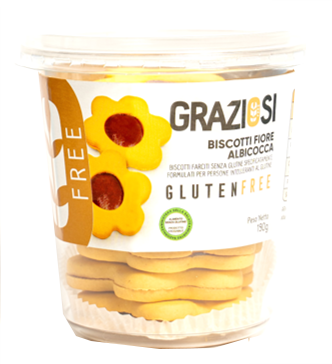 FIORE ALBICOCCA BISCOTTO 190 G - dottorbianchi.it