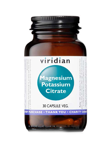 VIRIDIAN MAGNESIUM POTASSIUM CITRATE 30 CAPSULE VIRIDIAN MAGNESIO POTASSIO CITRATO - dottorbianchi.it
