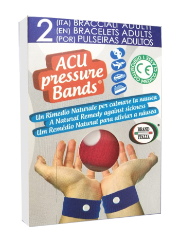 BRACCIALE ACU PRESSURE BAND ADULTI 2 PEZZI - dottorbianchi.it