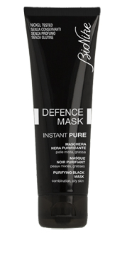 DEFENCE MASK INSTANT PURE MASCHERA NERA PURIFICANTE 75 ML - dottorbianchi.it