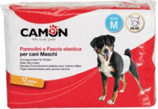 PANNOLINI A FASCIA CANI MASCHI MISURA 1 12 PEZZI - dottorbianchi.it