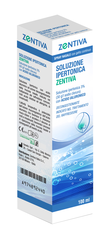 SOLUZIONE IPERTONICA ZENTIVA SPRAY NASALE 100 ML - dottorbianchi.it