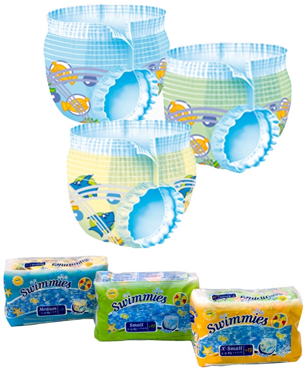 SWIMMIES PANNOLINO PANTS S3 12 KG+ TAGLIA M 11 PEZZI - dottorbianchi.it