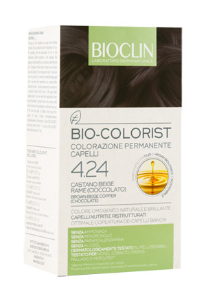 BIOCLIN BIO COLORIST 4,24 CASTANO BEIGE RAME CIOCCOLATO - dottorbianchi.it