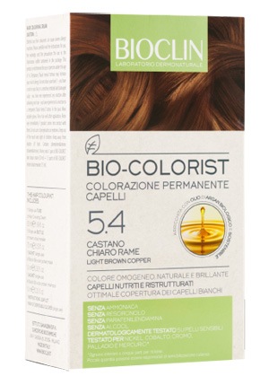 BIOCLIN BIO COLORIST 5,4 CASTANO CHIARO RAME - dottorbianchi.it