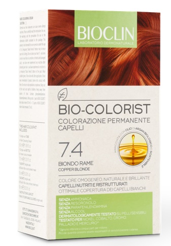 BIOCLIN BIO COLORIST 7,4 BIONDO RAME - dottorbianchi.it