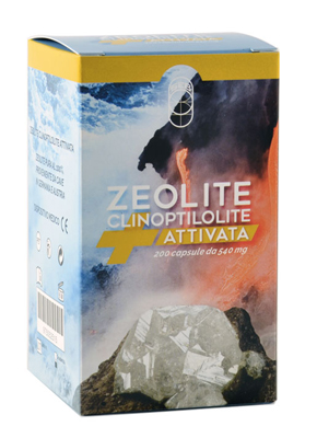 ZEOLITE CLINOPTILOLITE ATTIVATA SUPREMA 200 CAPSULE 540 MG 108 G - dottorbianchi.it