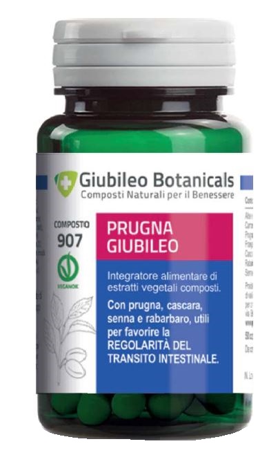GIUBILEO BOTANICALS PRUGNA 50 CAPSULE - dottorbianchi.it