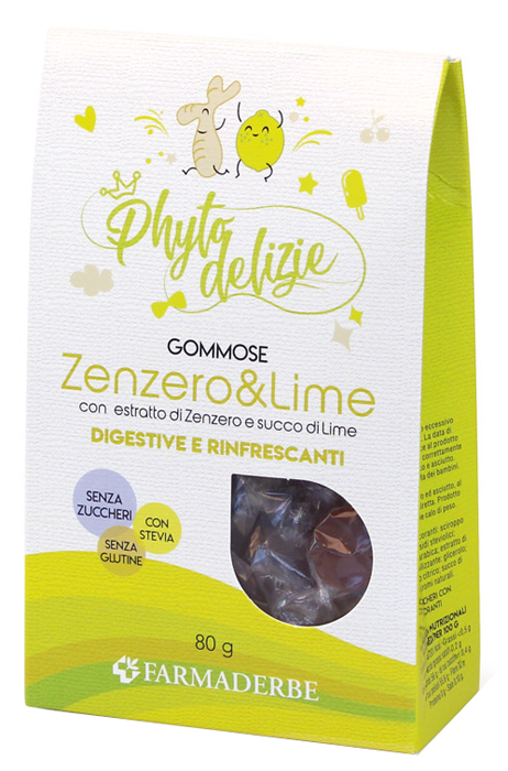 PHYTO DELIZIE GOMMOSE ZENZERO LIME 80 G - dottorbianchi.it