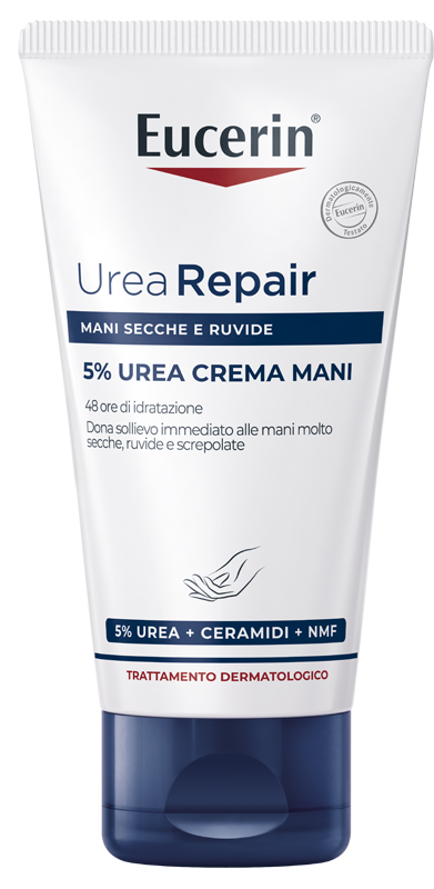 EUCERIN UREAREPAIR CREMA MANI 5% 75 ML - dottorbianchi.it