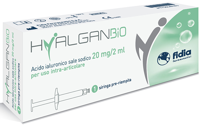 SIRINGA HYALGANBIO INTRA-ARTICOLARE 20MG 2 ML - dottorbianchi.it