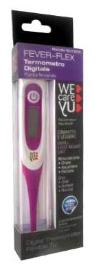 TERMOMETRO DIGITALE FLESSIBILE WECAREYU FEVER FLEX TERM 1 PEZZO - dottorbianchi.it