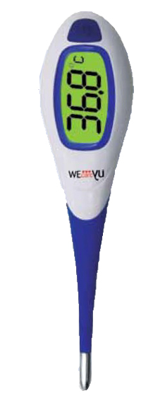 TERMOMETRO FLEX DISPLAY COLORE WECAREYU FEVER FAST 1 PEZZO - dottorbianchi.it