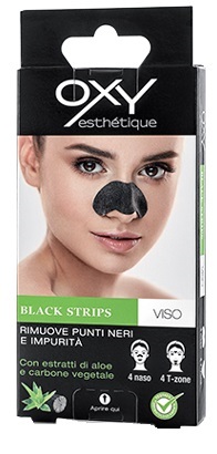 OXY BLACK STRIPS 8 PEZZI - dottorbianchi.it