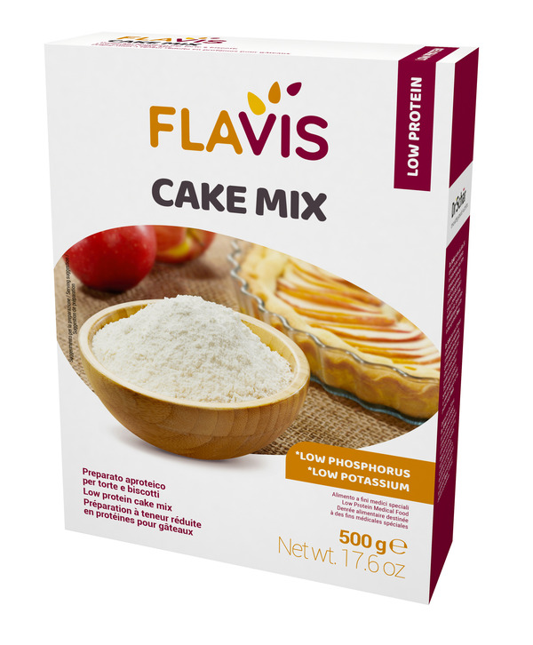 FLAVIS CAKE MIX PREPARATO PER TORTE E BISCOTTI APROTEICI 500 G - dottorbianchi.it