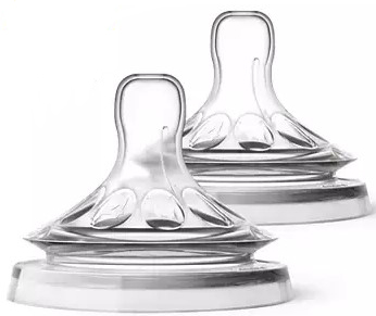 AVENT 2 TETTARELLE NATURAL FLUSSO ABBONDANTE 4 FORI - dottorbianchi.it