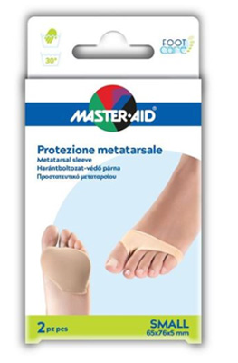 PROTEZIONE MASTER-AID PER METATARSO IN TESSUTO ELASTICO E GEL S 1 PAIO - dottorbianchi.it