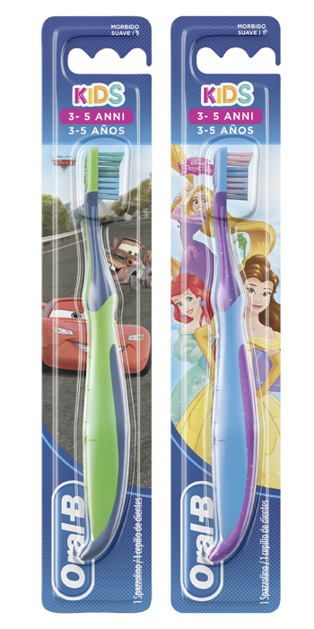 ORALB KIDS SPAZZOLINO MANUALE CARS&PRINCESS 3-5 ANNI - dottorbianchi.it