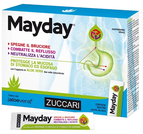 MAYDAY SOSPENSIONE PER USO ORALE ALLA MENTA 24 BUSTINE 10 ML - dottorbianchi.it