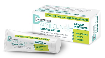 DERMOVITAMINA ACNECLIN IDROGEL ATTIVO AZIONE INTENSIVA 40 ML - dottorbianchi.it