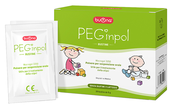 PEGINPOL MACROGOL 3350 SOSPENSIONE ORALE 20 BUSTINE - dottorbianchi.it