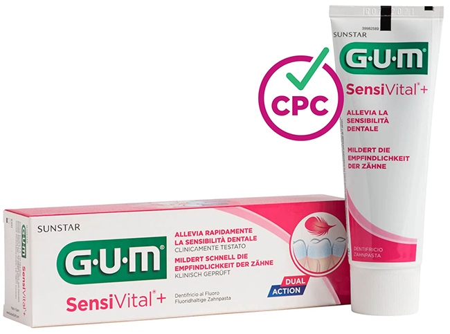 GUM SENSIVITAL + DENTIFRICIO 75 ML - dottorbianchi.it