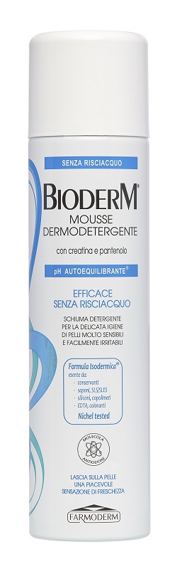 BIODERM MOUSSE DERMODETERGENTE 400 ML - dottorbianchi.it