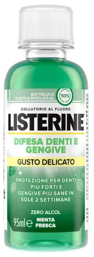 LISTERINE DENTI & GENGIVE DELICATO 95 ML - dottorbianchi.it