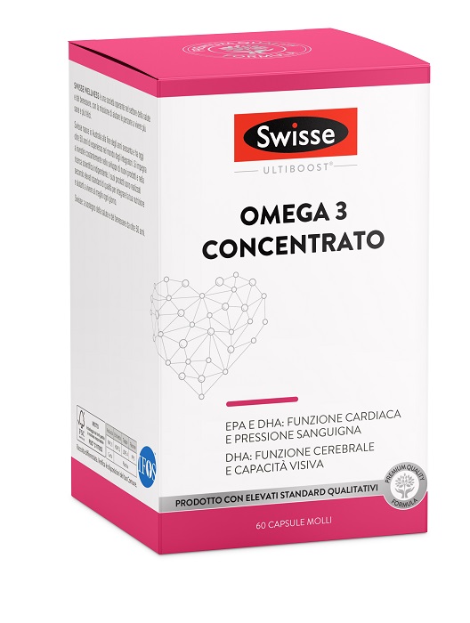SWISSE OMEGA 3 CONCENTRATO 60 CAPSULE - dottorbianchi.it