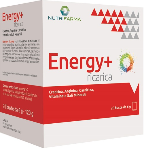 ENERGY+ RICARICA 20 BUSTINE - dottorbianchi.it