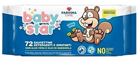 BABYSTAR SALVIETTE BEBE' POPUP 72 PEZZI - dottorbianchi.it