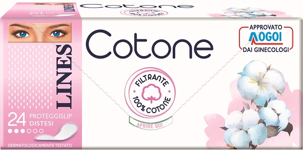 LINES COTONE PROTEGGISLIP DISTESI 24 PEZZI - dottorbianchi.it