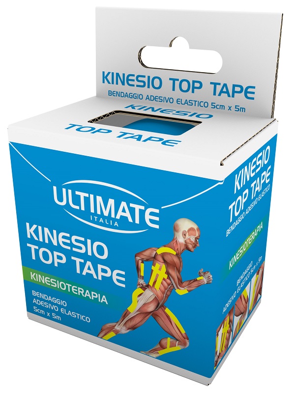 CEROTTO NEUROMUSCOLARE KINESIO TOP TAPE 5 CM X 5 M - dottorbianchi.it