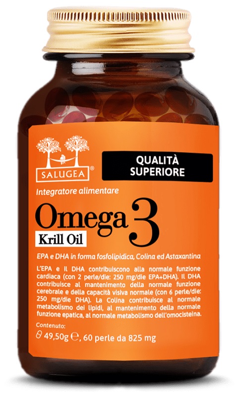 SALUGEA OMEGA 3 KRILL OIL 60 PERLE - dottorbianchi.it