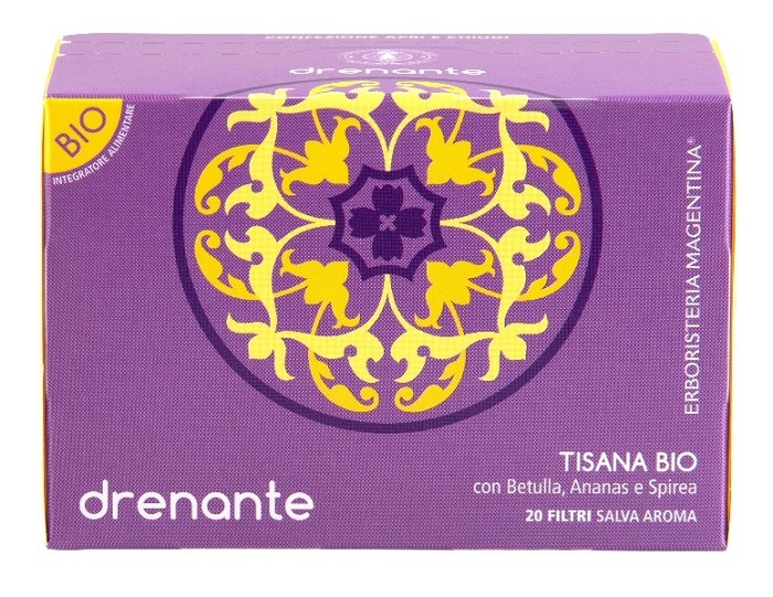 TISANA DRENANTE BIO 20 FILTRI - dottorbianchi.it