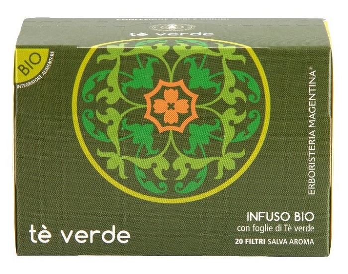 TE' VERDE INFUSOBIO 20 FILTRI 30 G - dottorbianchi.it