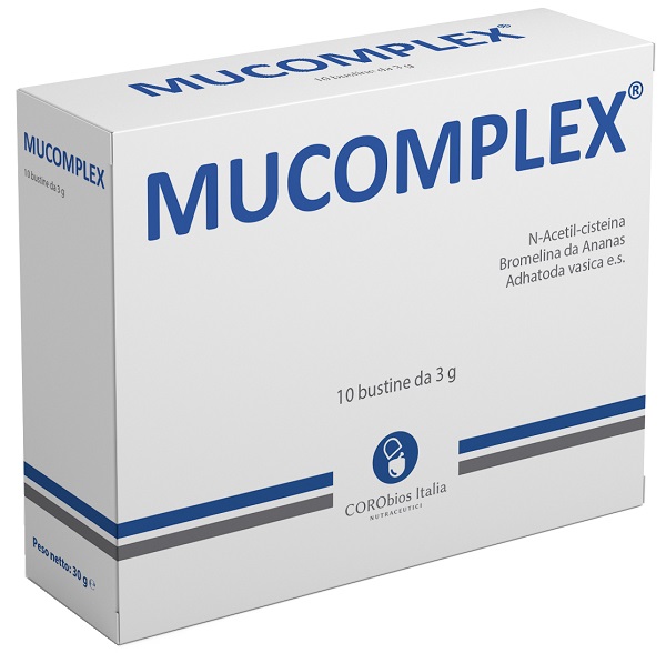 MUCOMPLEX 10 BUSTINE DA 3 G - dottorbianchi.it